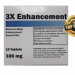3X Enhancement - Erectile Disfunction Male Pills 10 pills