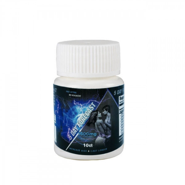 5 Day Forecast - Male Sexual Enhancer Supplement 10 pills