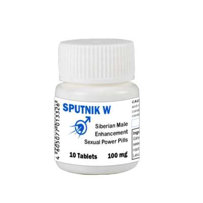 Sputnik W Sibirian Male Enhancement Sexual Power Pills 10 Tablets 100mg