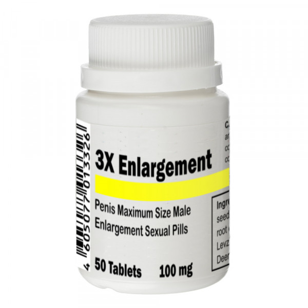 3X Enlargement - Male Penis Enlarger 50 pills